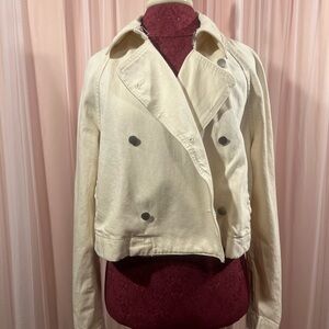 Universal Thread Cream Trench Coat
